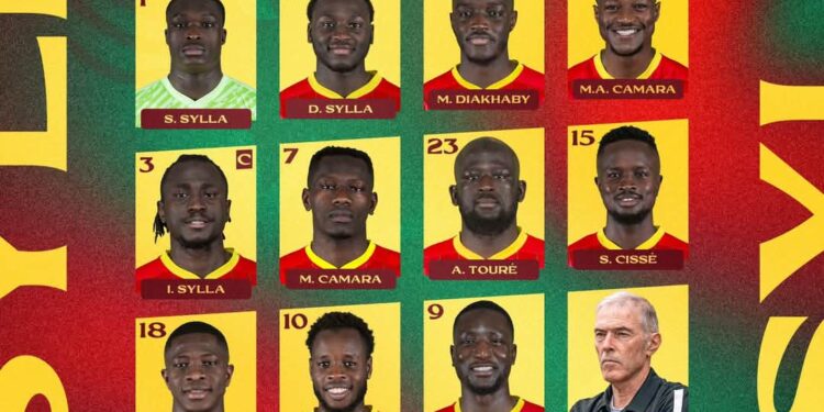 Dernière minute : le 11 de départ de la Guinée face à l&rsquo;Ouganda