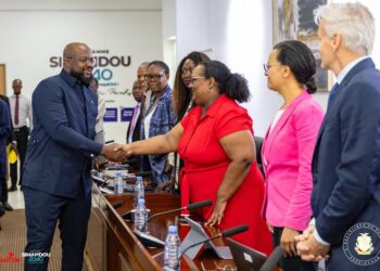 Programme Simandou 2040: le ministre Djiba Diakité reçoit une délégation de la banque mondiale 