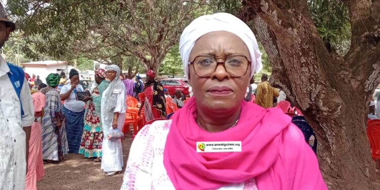 Fria : Marie Yvonne organise une grande prière en faveur du Gl Mamadi Doumbouya