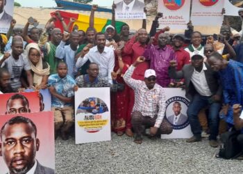 Procès en appel d’Aliou Bah : Ses militants se font entendre à travers un sit-in
