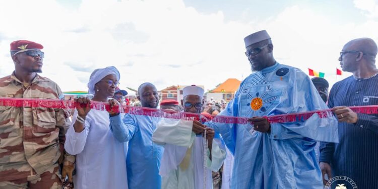 Kankan : le Gl Doumbouya inaugure le centre cardio-dianostique qui porte son nom