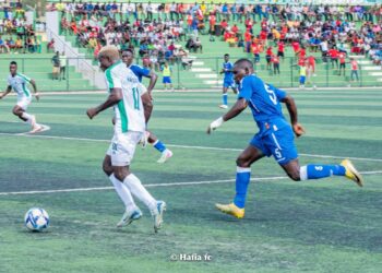Horoya AC s’impose face au Hafia FC et creuse l’écart en tête du championnat