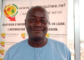 Kansan Doumbouya séduit par les locaux d’avenirguinee : « Je suis impressionné par la qualité des installations »