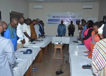 Kindia : à la clôture de ses travaux , la HAC observe une minute de silence à la mémoire du journaliste Daouda Taban Sylla