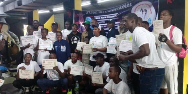 Matam : une quinzaine d’athlètes à l&rsquo;école de la Fédération de Kick-boxing