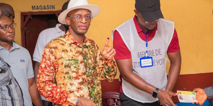 Matam: Badra Koné accomplit son devoir civique « Je salue et félicite les populations qui accomplissent leur devoir… »