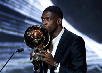 Le français Ousmane Dembélé sacré ballon d’or 2025