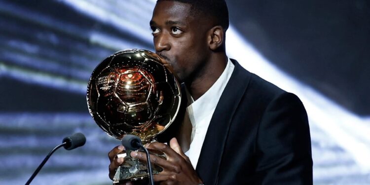 Le français Ousmane Dembélé sacré ballon d’or 2025