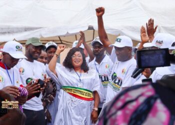 Ratoma: installation de la nouvelle coordinatrice communale des mouvements de soutien