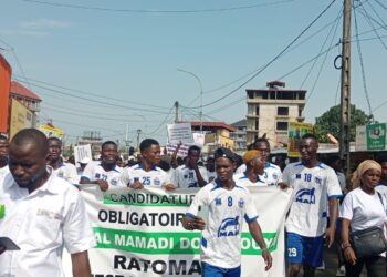 Ultime mobilisation à Ratoma pour « la candidature obligatoire du Général Doumbouya »