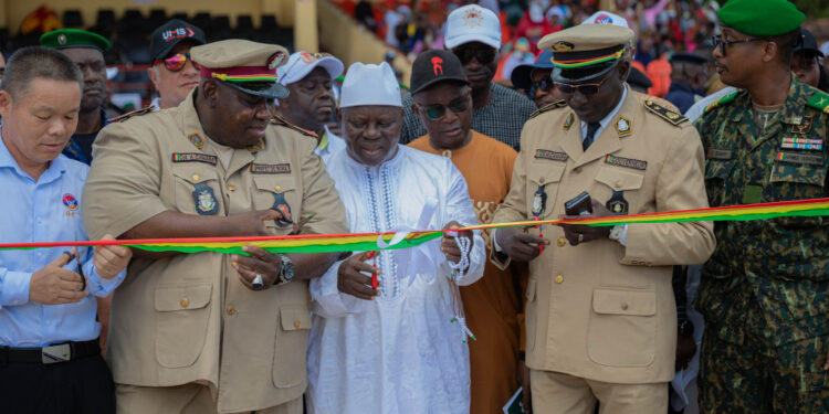 Boké – Communautaire et citoyenne : La Place des Martyrs rénovée grâce au Consortium SMB-Winning et à UMS