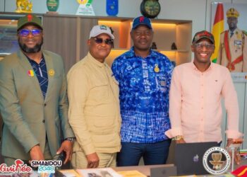 Matam:  Badra Koné reçoit ses homologues de Kagbelen, Dixinn et Kaloum