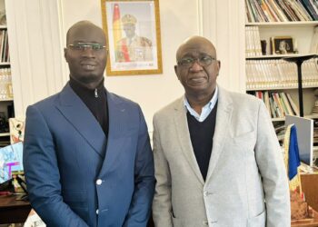Paris: le PDG de MyNimba s’entretient avec l’ambassadeur et annonce l’arrivée d’auto-balayeuses à Conakry