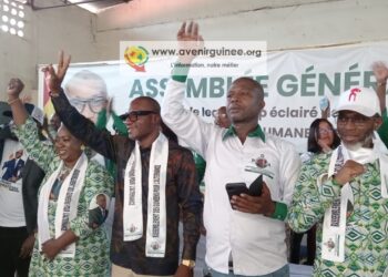 En direct de Kindia: le leader du RGA, Ansoumane Fofana annonce officiellement sa candidature à la présidentielle