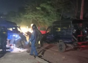 Mamou : deux morts et plusieurs motos détruites dans un grave accident à Kimbely 1