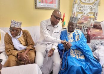 Kindia : Le leader du RGA présente ses condoléances à la famille du feu Kountigui de la Basse-Côte