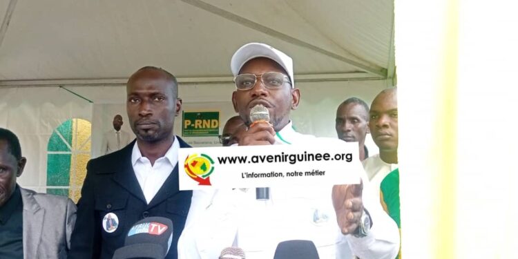 Présidentielle: Sékouba Djack Diakité investi candidat du P-RND, expose son projet de société