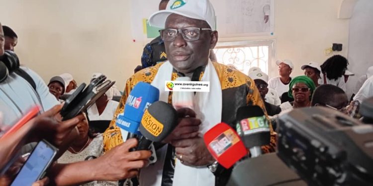 Kissosso : le candidat Bouna Keita promet une banque agricole et des écoles publiques sur tout le territoire