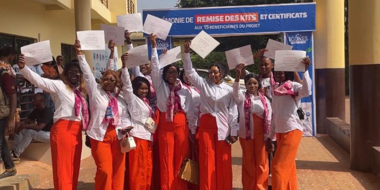 Insertion professionnelle : à Boké, l’ONG « les Icônes » forme et accompagne plusieurs femmes