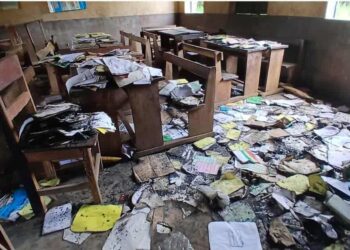 Forécariah : une école primaire réduite en cendres à Forod, l’incendie suscite l’émoi