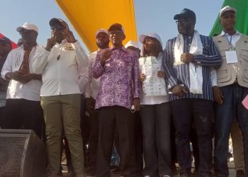 DABOLA : Meeting géant en faveur du candidat Mamadi Doumbouya / Elhadj Sitapha Kondé, artisan d’une mobilisation exceptionnelle