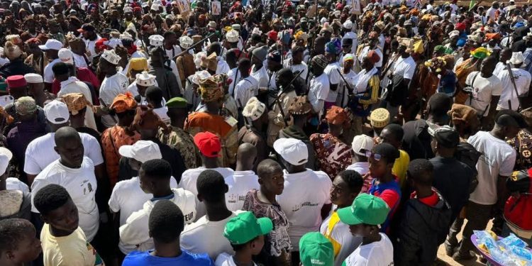 Présidentielle du 28 décembre : la campagne du candidat du GMD lancée en grande pompe dans la région de Faranah