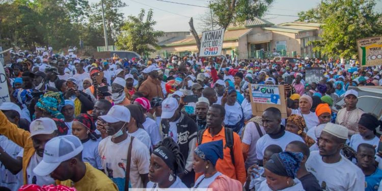 Tougué affiche sa puissance électorale : la GMD mobilise toute la préfecture