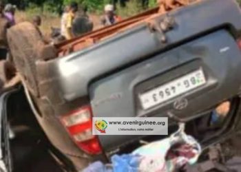 Kindia: Deux morts et un militaire grièvement blessé dans un nouvel accident