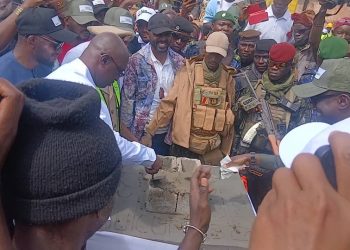 Les travaux de la RN6 Kissidougou–Kankan lancés