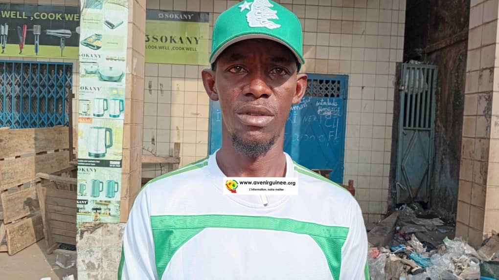 Le chef de secteur, Hervé Vincent Camara, 