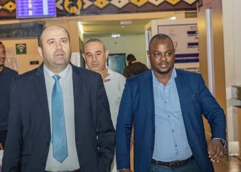 Goudoussy-Diallo-et-Achraf-Ben-Salha-President-Confederation-Africaine-Mini-Football