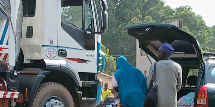 Accident à Dubréka