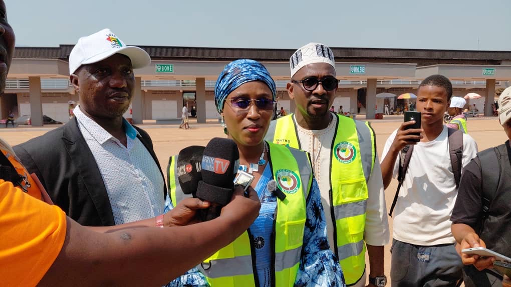 Inauguration de la gare routière de Kindia en présence des autorités