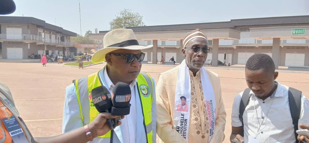 Inauguration de la gare routière de Kindia en présence des autorités