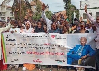 La jeunesse de Ratoma réclame la continuité d’Ahmed Sékou « « Nous avons vu, nous avons vécu, nous avons bénéficié »