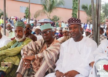 L’Aïd el-Fitr à Ratoma :  Ahmed Sékou aux côtés des populations de Kaporo Rails