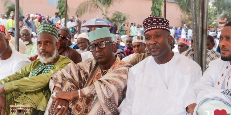 L’Aïd el-Fitr à Ratoma : Ahmed Sékou aux côtés des populations de Kaporo Rails