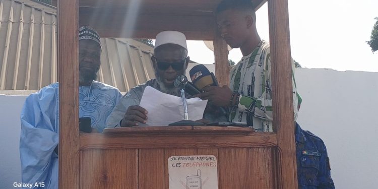 Aïd el-Fitr à Kindia : L’imam Abdoulaye appelle à la préservation de la paix comme un « trésor précieux »