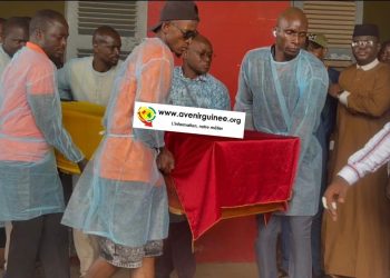 Hommages ultimes au Commandant Toumba Diakité à la morgue d’Ignace Deen