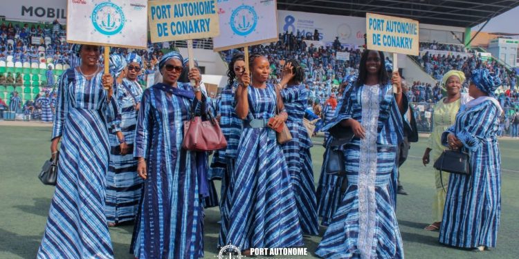 Forte mobilisation du PAC pour une célébration d’envergure au stade Petit Sory de Nongo en l’honneur des femmes