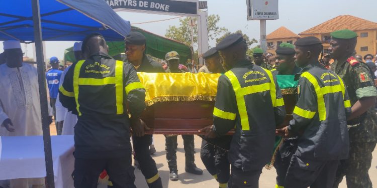 Boké : L’ultime hommage à l’honorable Mamadou Sylla, inhumé ce lundi !