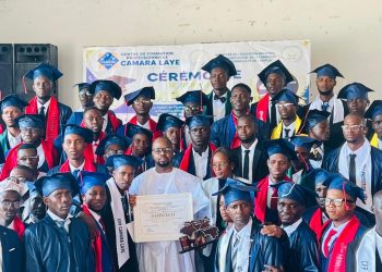 Formation professionnelle : Le CFP « Camara Laye » livre 250 nouveaux techniciens au marché de l’emploi