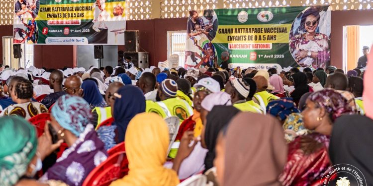 Santé publique : Kankan donne le coup d&rsquo;envoi du « Grand Rattrapage Vaccinal » en Guinée