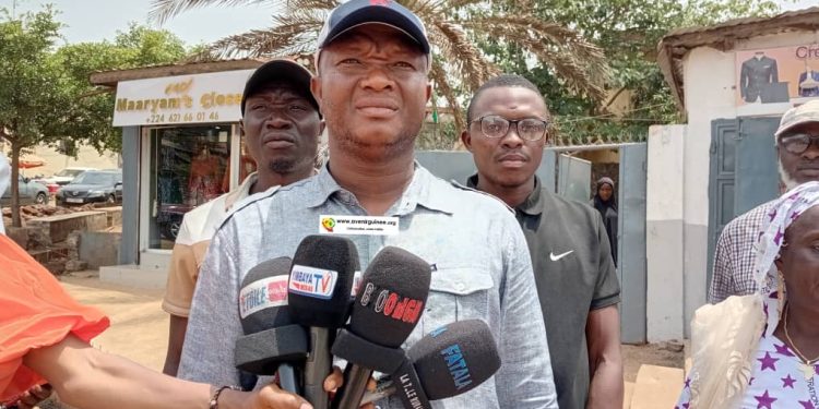 Gbessia : un groupe conduit par cheick Tidiane conteste la liste des candidatures