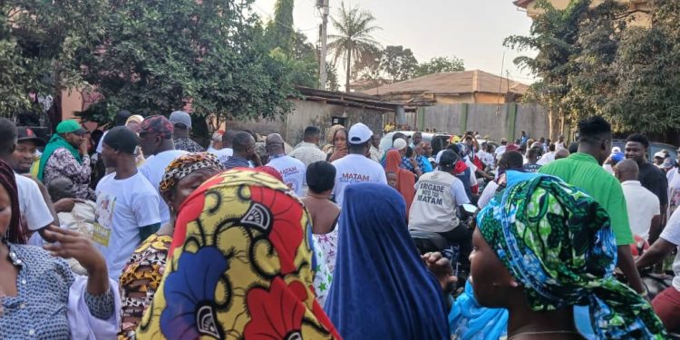 Campagne pour les communales : Malgré son absence, Badra Koné fait vibrer la commune de Matam