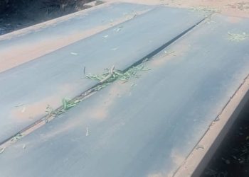 Kindia : Effondrement du pont de Kenendé, un axe vital pour plusieurs quartiers coupé