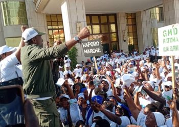 Ratoma: Ahmed Sékou clôture la campagne électorale en s’offrant  un bain de foule