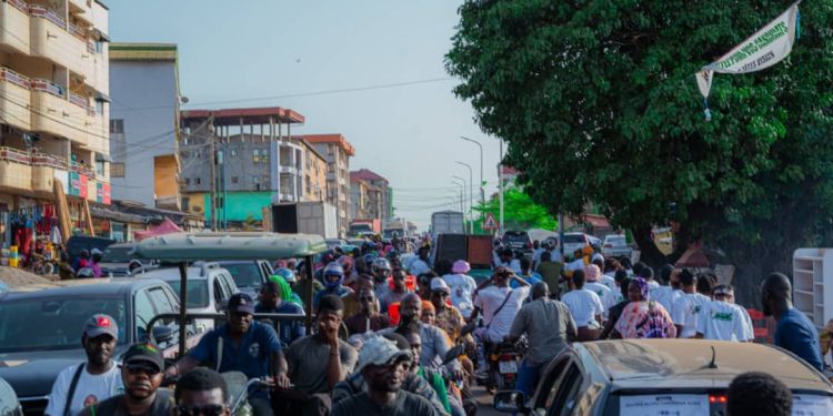 Ultime mobilisation en faveur de Badra Koné : l’ex PDS chanté dans les rues de Matam