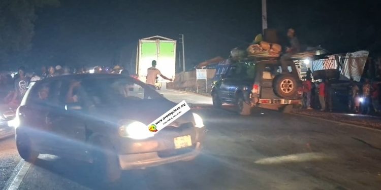 Coyah : deux morts et un blessé grave dans une collision entre un camion et une moto à Kouriah