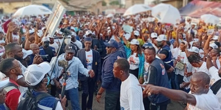 Campagne électorale : Le mouvement « Osons » réussit un pari de mobilisation géant à Matam